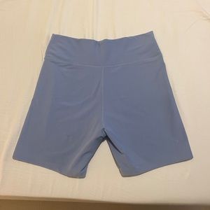 Abercrombie YPB Blue Biker Shorts